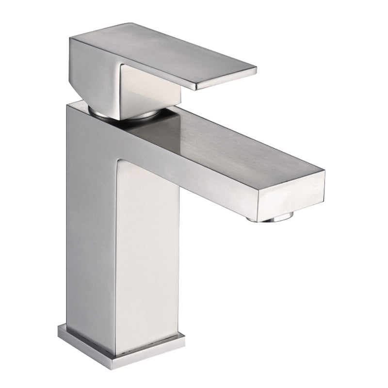 B102 Single Handle Single Hole Bathroom Sink Faucet - ZCBuildingSupply