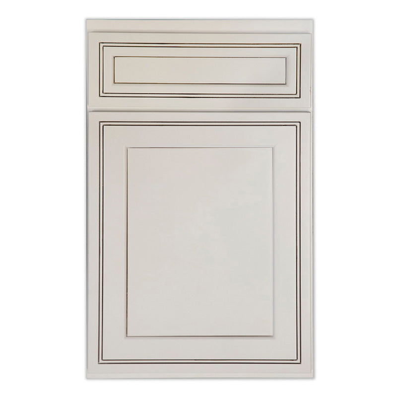 Base 27" - Classic White 27 Inches 2 Drawer Base Cabinet