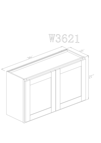 Wall 36" - Hunter Green 36 Inch Wall Refrigerator Cabinet(12") - ZCBuildingSupply