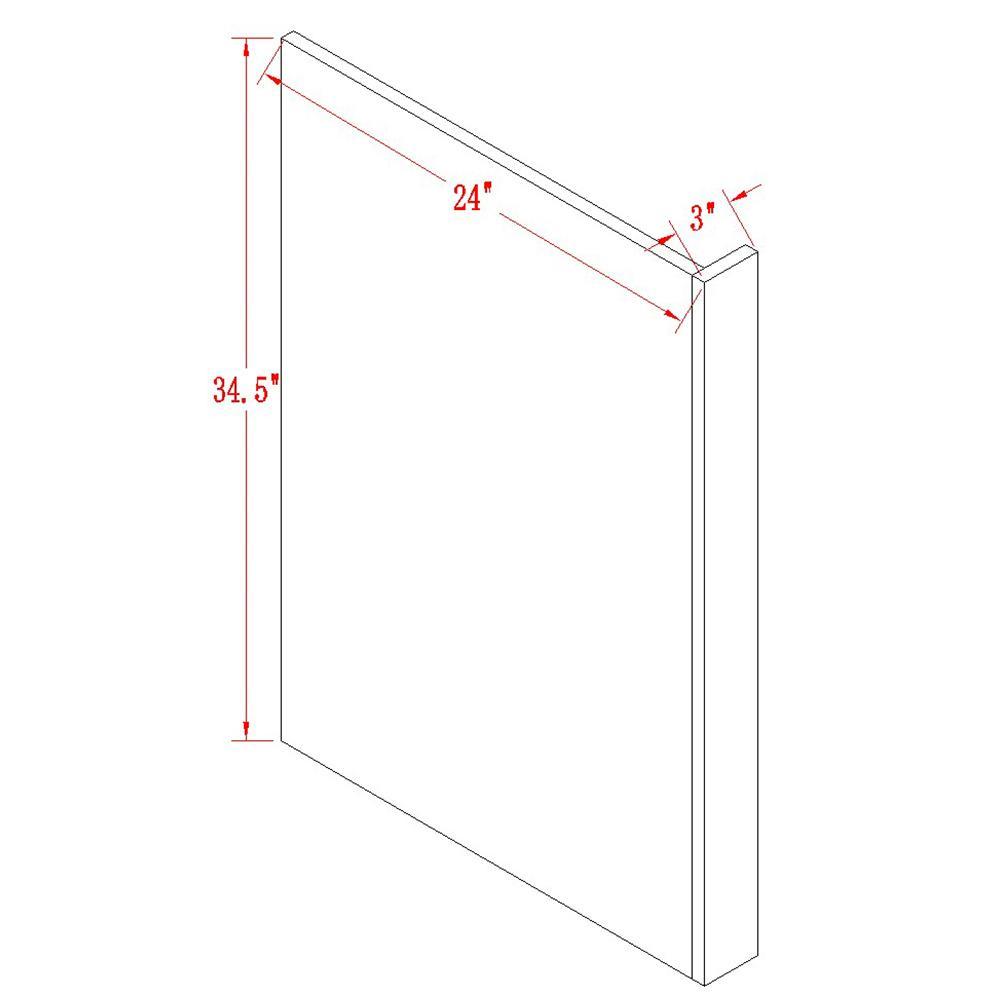 Athens Dishwasher Panel for frameless Kitchen Cabinet - ZCBuildingSupply