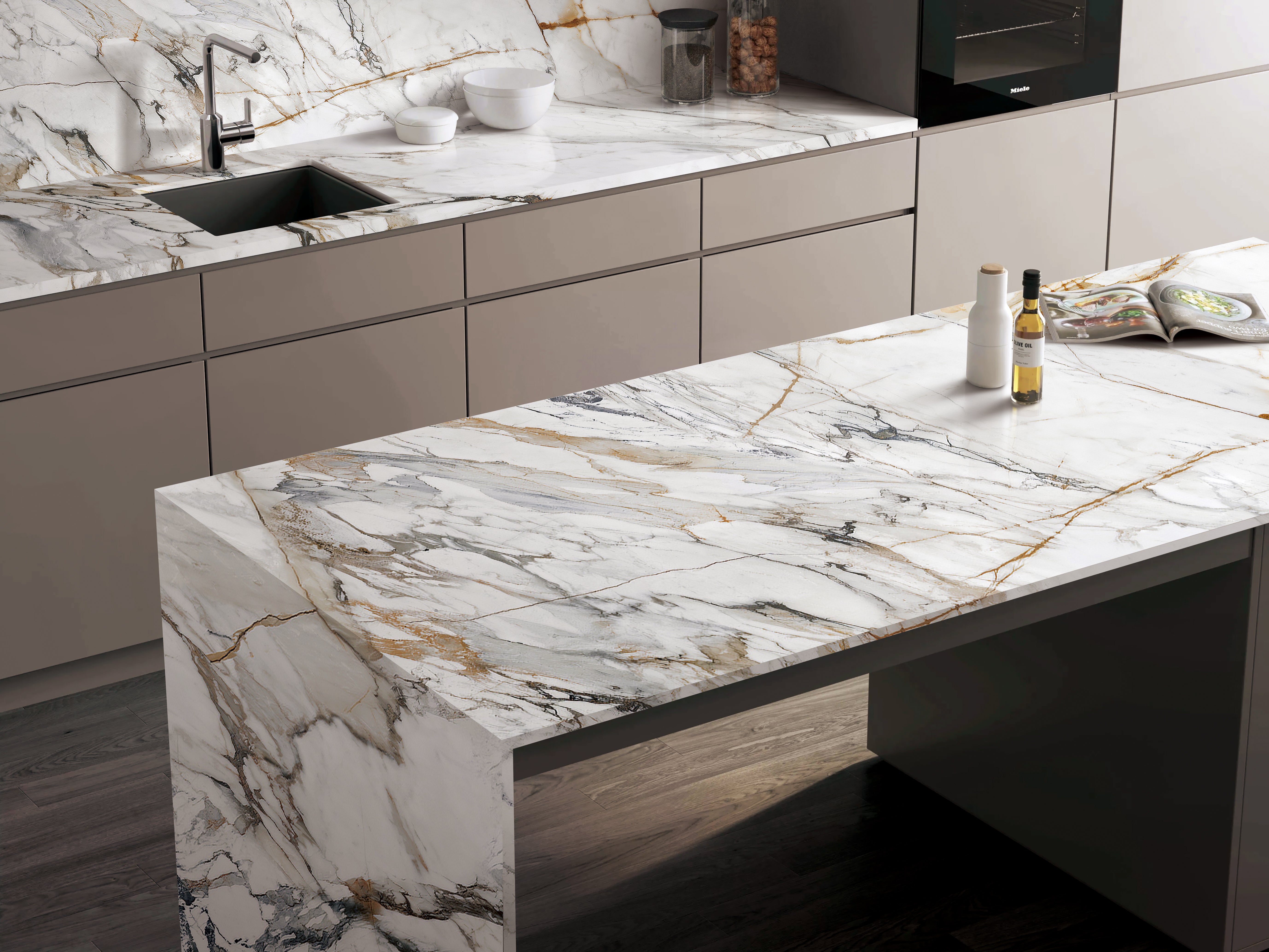 3cm Quartz Clanno Countertop (ZCS007) - Self Pick Up Only