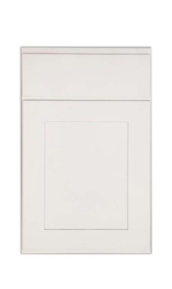 48" Vanity SLIM WHITE SHAKER (Without sink and countertop) - ZCBuildingSupply